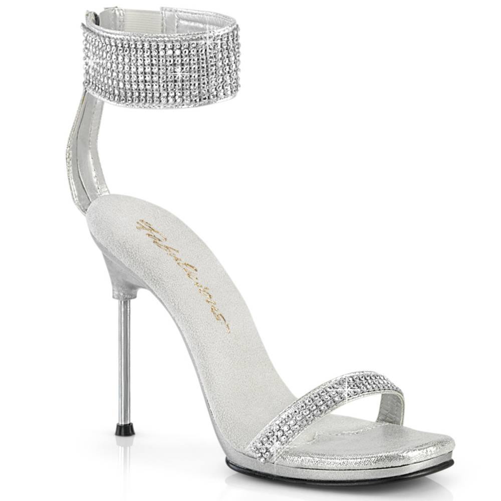 Fabulicious - CHIC40 Sandale à bride à la cheville - Couleur argent Product image